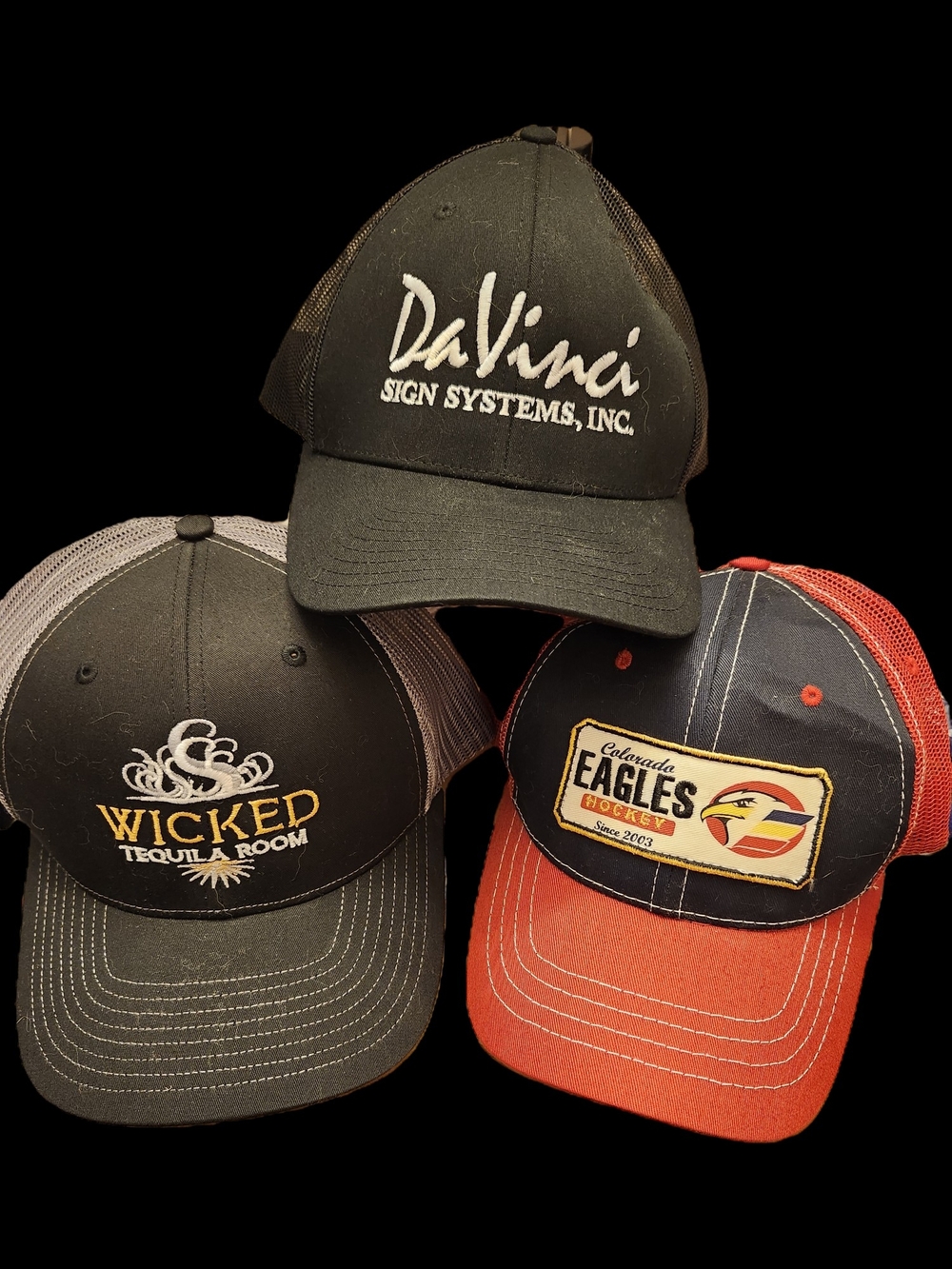 Weekday Warrior Pack: 3‑Piece Trucker Hat Bundle